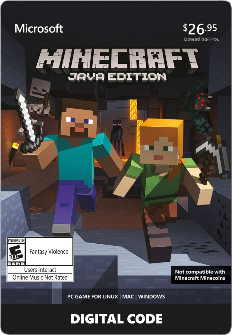 minecraft for pc/mac [online game code] sale?